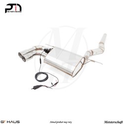 2x83mm Meisterschaft Stainless - GTC (EV Control) Exhaust for BMW F30 320i/xi & 328i/xi Models